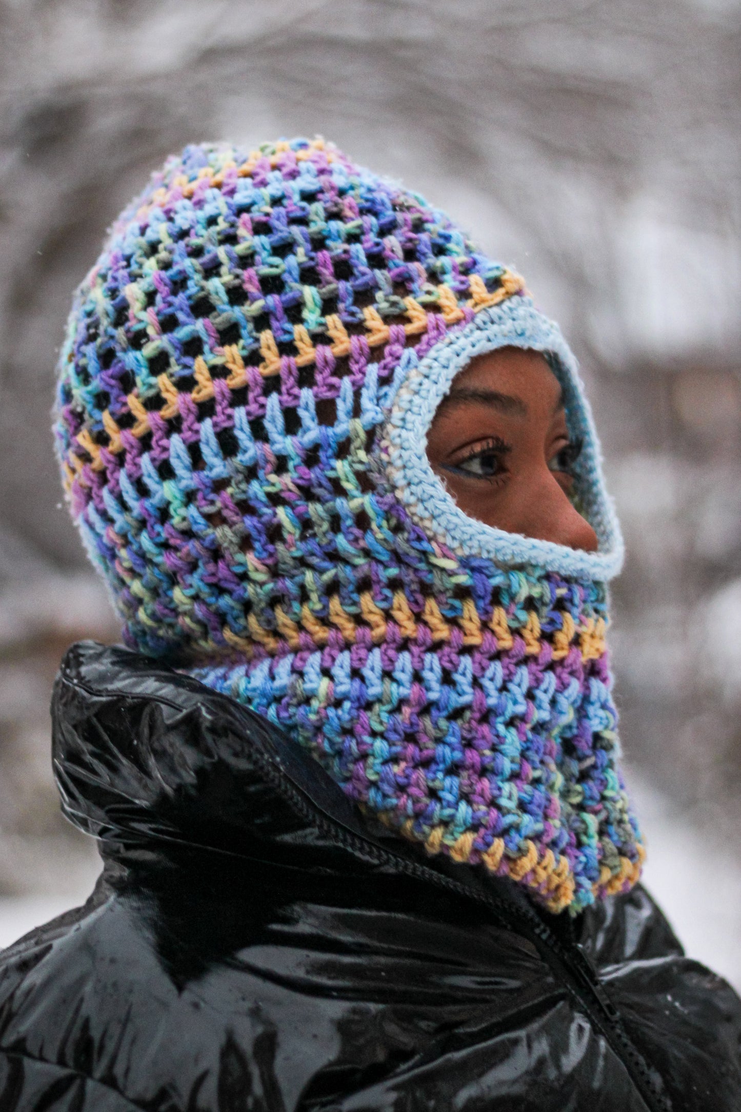 Crochet balaclava