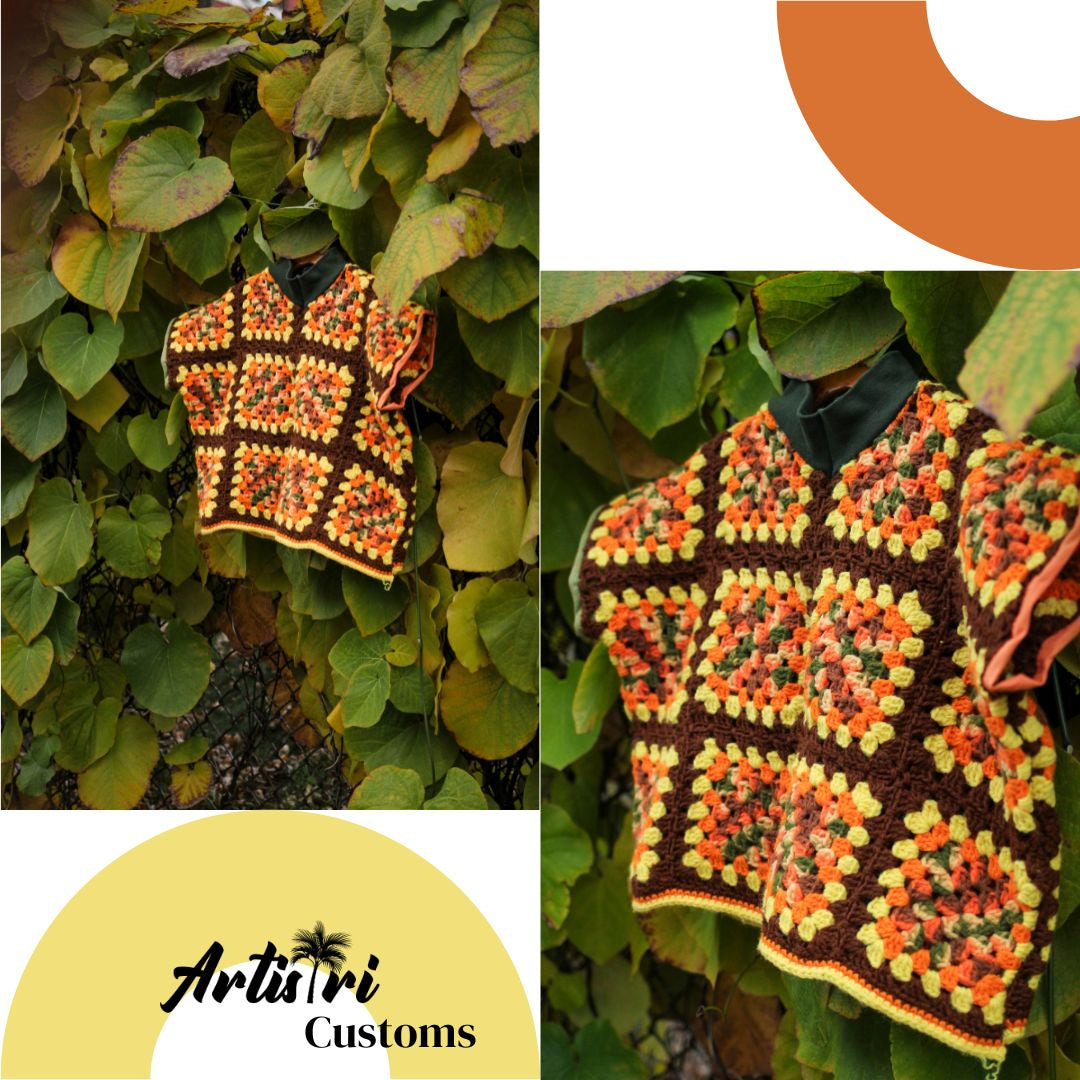 Sunny harvest vintage crochet