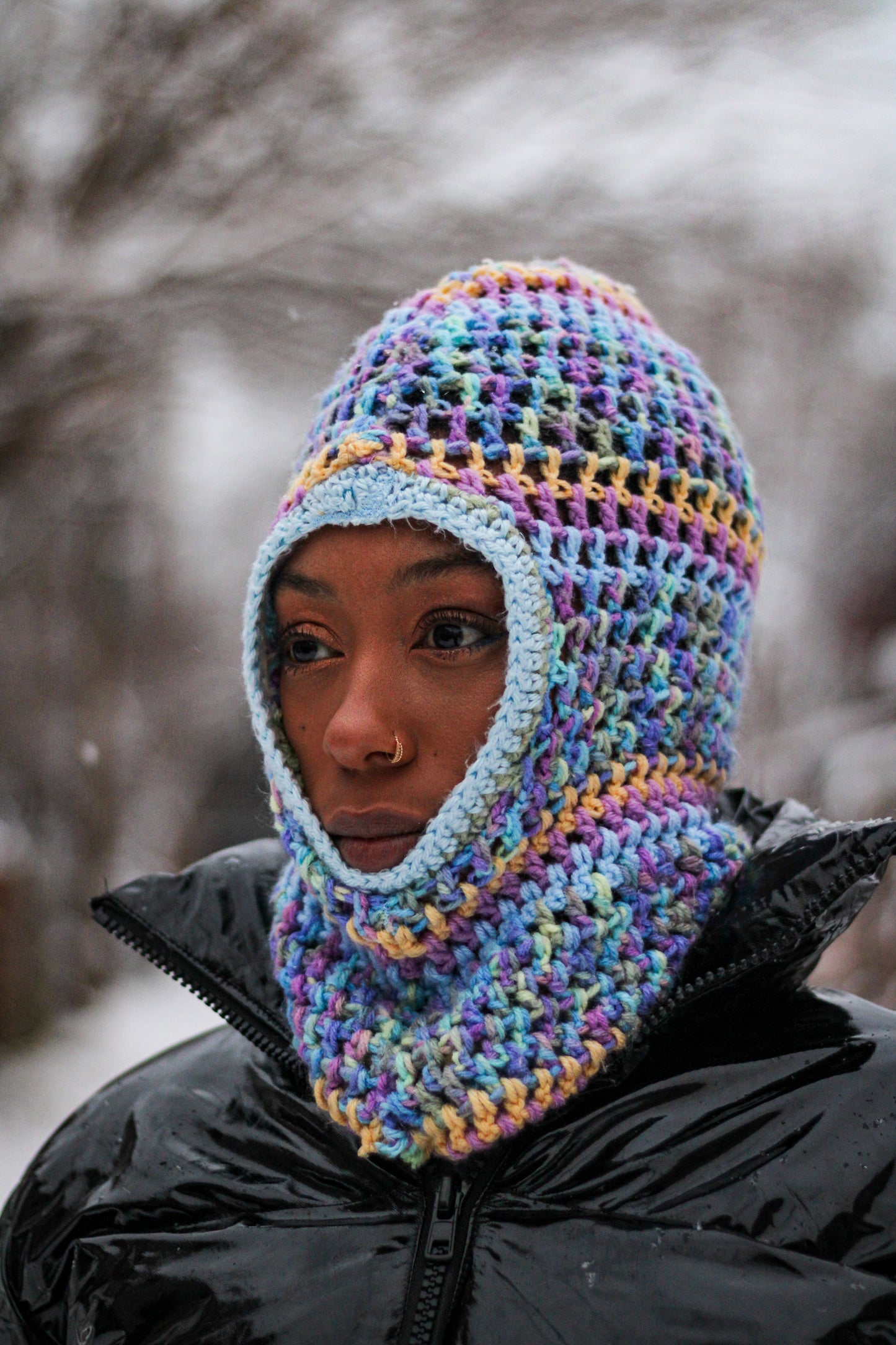 Crochet balaclava