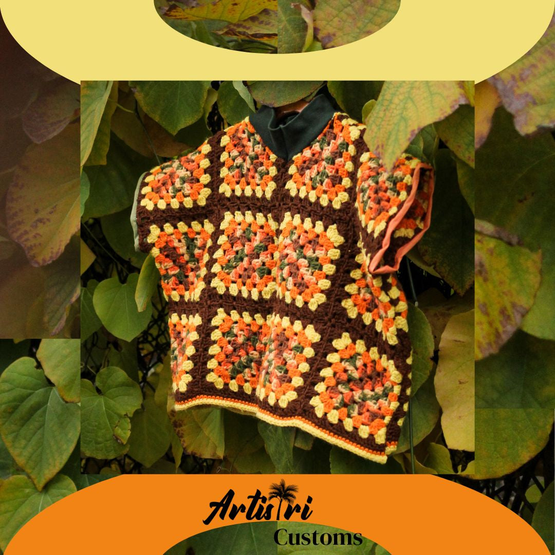 Sunny harvest vintage crochet