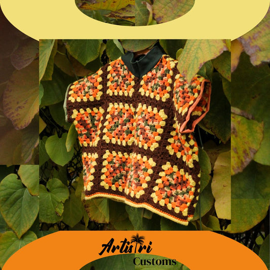 Sunny harvest vintage crochet