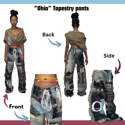 Ohio Tapestry Blanket Pants