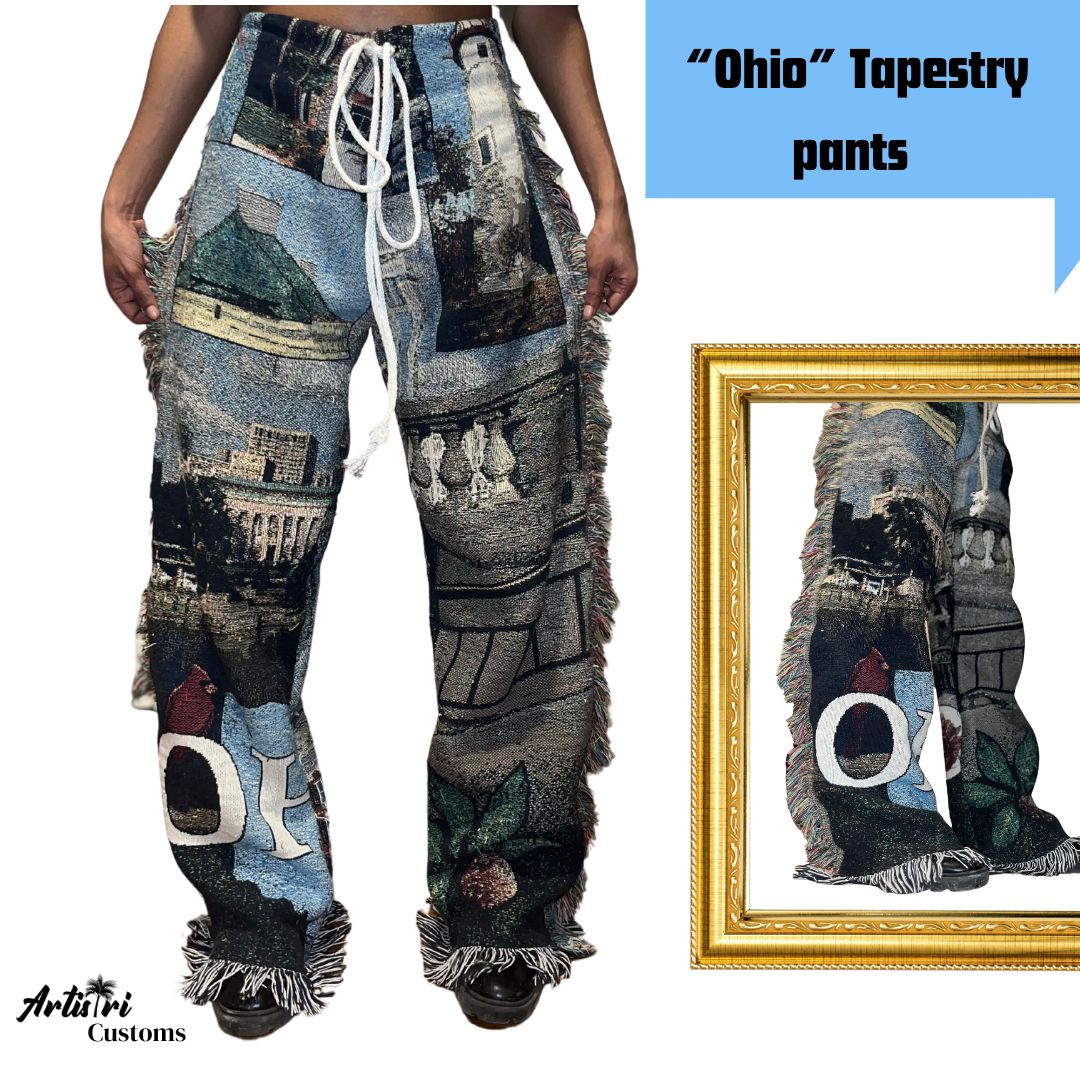 Ohio Tapestry Blanket Pants