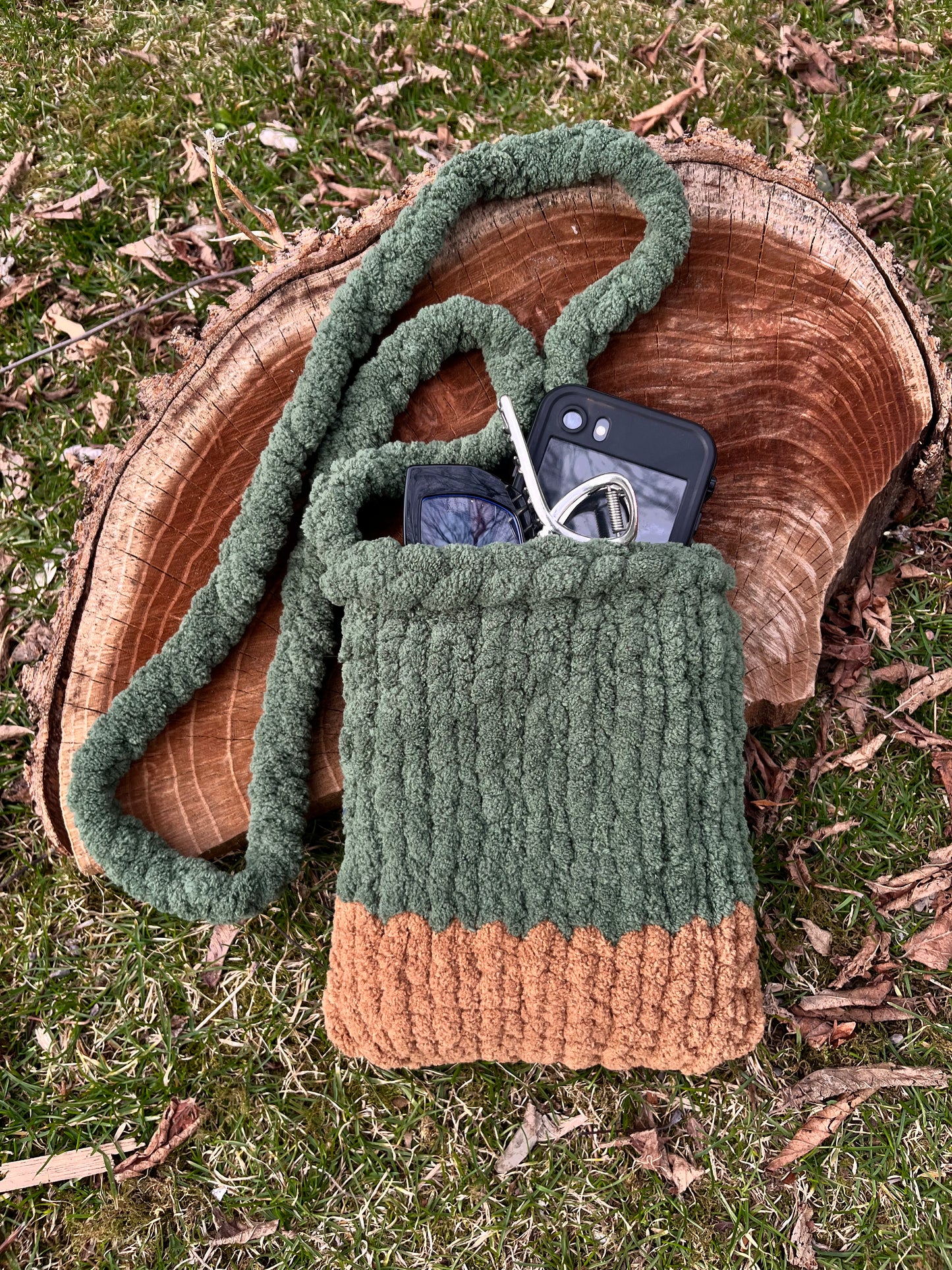 Matcha Latte Crossbody Bag