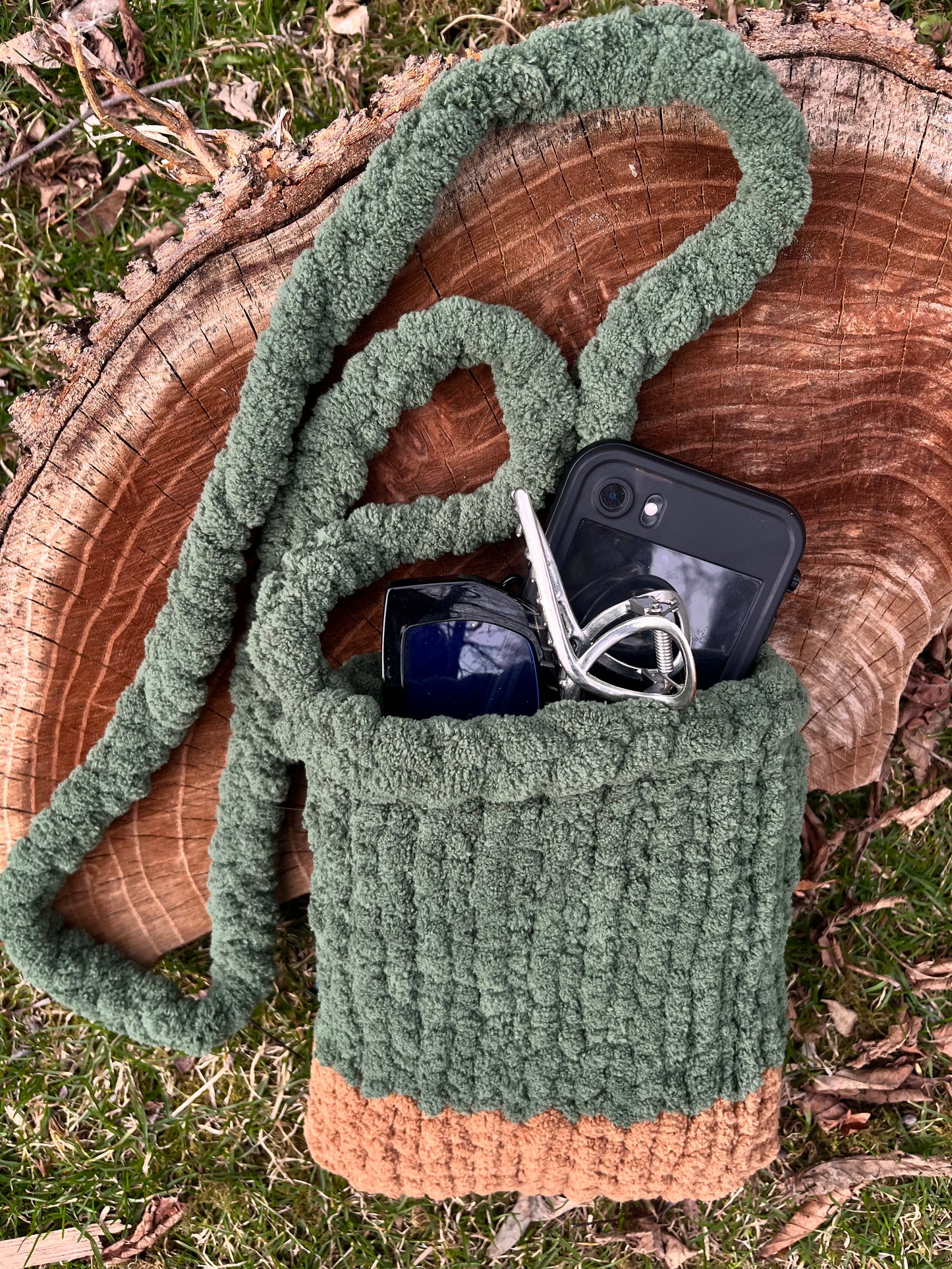 Matcha Latte Crossbody Bag