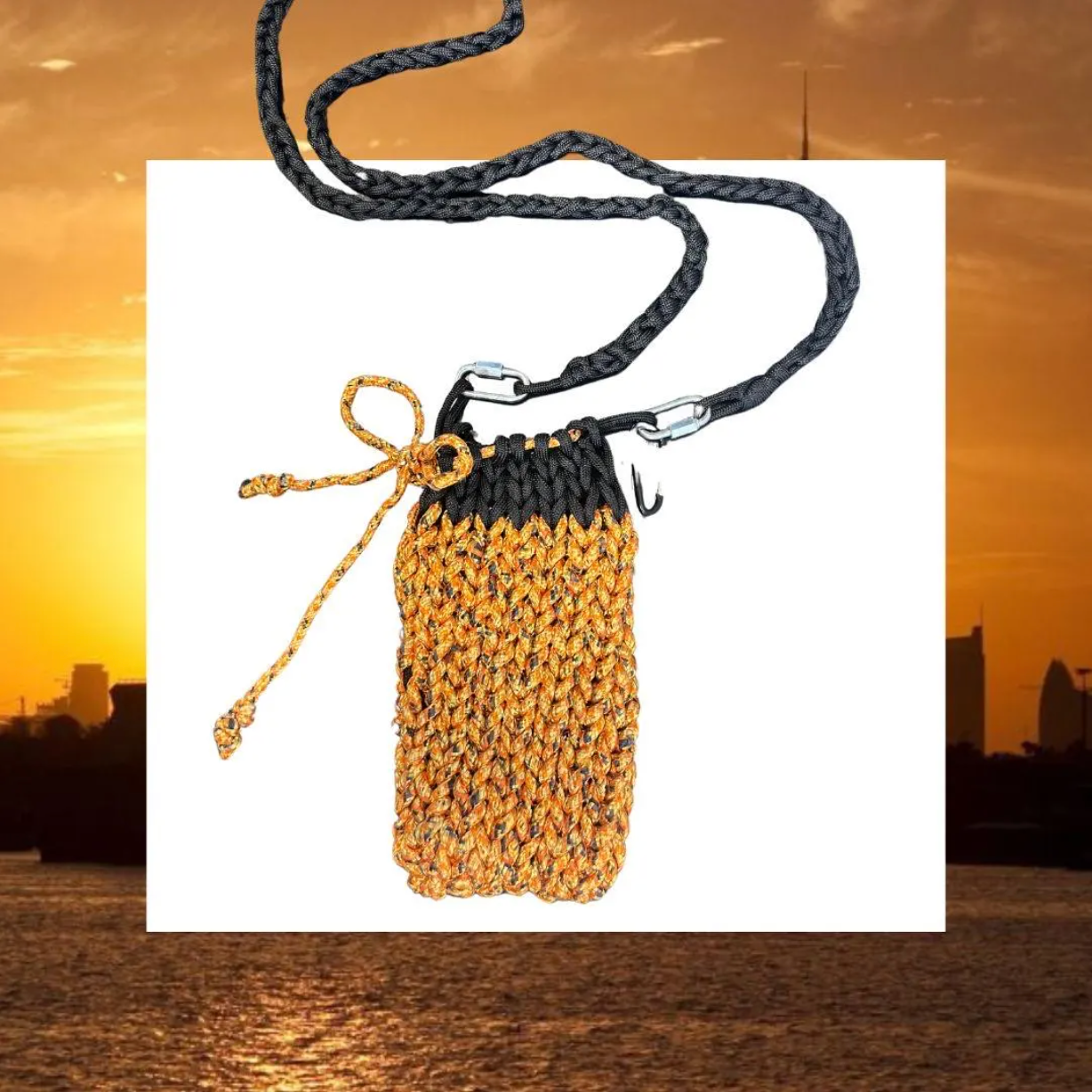 Dubai adventure Paracord Bag, Crossbody Bag